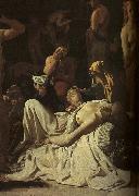 Michael Sweerts The Plague in an Ancient City Sweden oil painting artist
